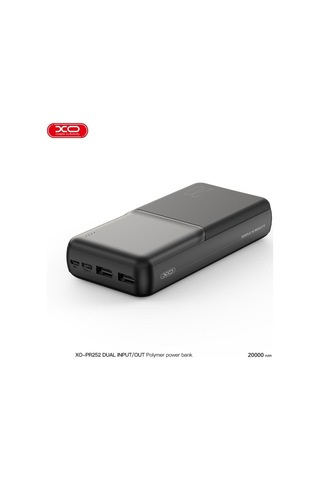 2.1a Hızlı Şarj Destekli 20000 Mah Çift Usb Çıkışlı Yüksek Kapasiteli Taşınabilir Şarj Cihazı Beyaz