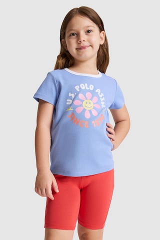 U.S. Polo Assn. Kız Çocuk Lila Tişört 50325635-vr245 Lavanta