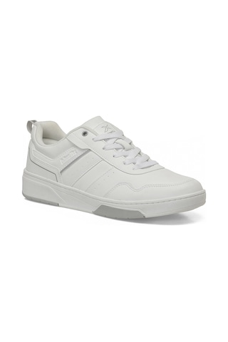 Kinetix Panzo Pu 6fx Beyaz Erkek Sneaker 000000000102125015 Beyaz-a Grı