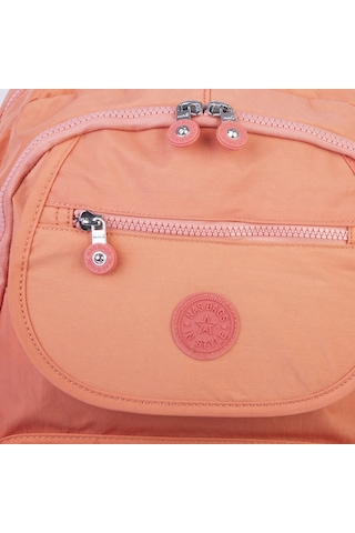 Nas Bag Unisex Büyük Boy Zararlı Kimyasal İçermeyen Waterproof Sırt Çantası Somon Somon