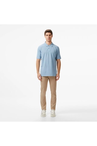 Nautica Regular Fit Polo Yaka Erkek T-shirt K65000t Mavi