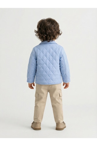 Xo Kids Erkek Çocuk 3lü Alt Üst Takım 1-3 Yaş 11201 Mavi