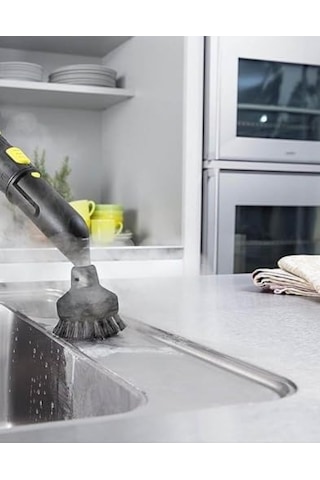 Karcher Uyumlu Buharlı Temizlik Fırçası, Derz Fırçası, Sc2, Sc3, Sc4, Sc5 İle Uyumlu