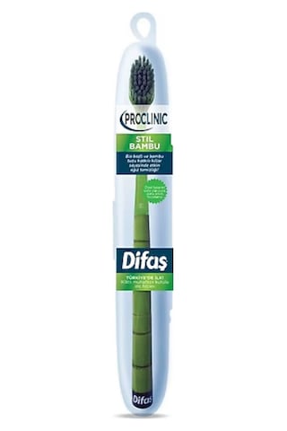 Difaş Proclinic Stil Bamboo Yumuşak Diş Fırçası 1 Adet Difaş Proclinic Stil Bamboo Yumuşak Diş Fırçası 1 Adet