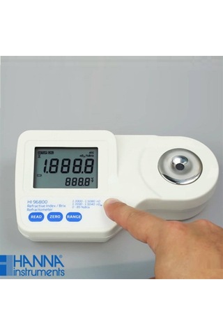 Hanna Hı96800 Refraktif Indeks Ve Brix Ölçer Refraktometre
