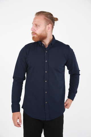 Brango 13222 Erkek Spor Gömlek Lacivert