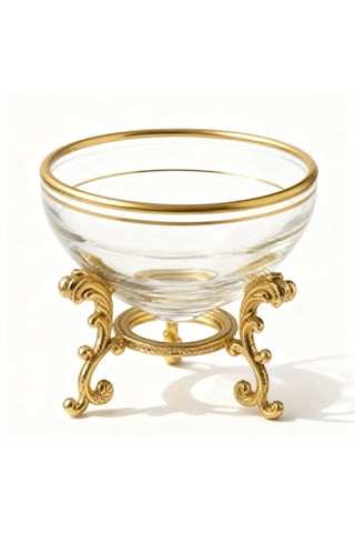 6 Lı Lüks Kahve Yanı Mini Lokumluk & Şekerlik & Reçellik Seti Altın