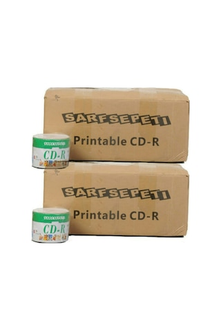 Sarfsepeti Printable 700 MB 52X80 Min Boş CD-R 12x50'li