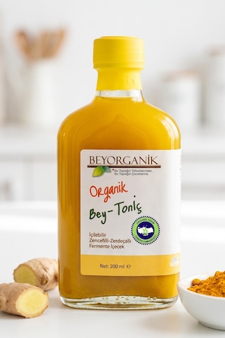 Beyorganik Organik Bey Tonik Zerdeçallı Zencefilli Bey Tonik 185 G