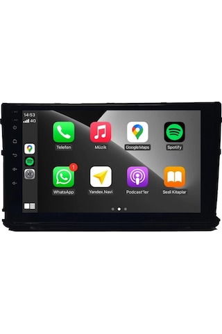 Navigate Volkswagen Crafter Android Carplay Multimedya 2018-2022 4gb Ram + 64gb Hafıza + 8 Çekirdek