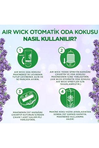 Air Wick Freshmatic Oda Kokusu Lavanta Yedek 250 ML