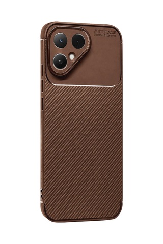Newface - 770 - Tecno Pova Curve 2 5g Auto Focus Karbon Kapak - Glblseme - - Kahverengi