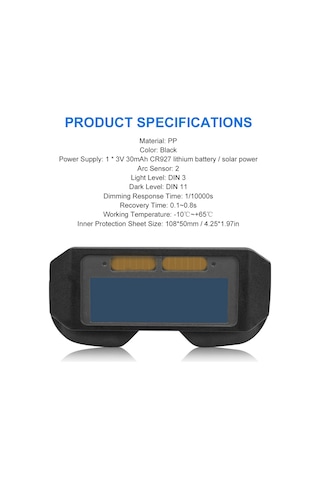 Mufunye Güneş Otomatik Değişken Işık Kaynakçısı Kaynak Gözlükleri Kaynak Parlama Önleyici Koruma