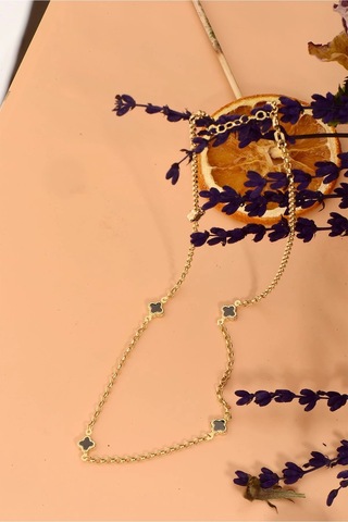 Yoncalı Altın Kolye