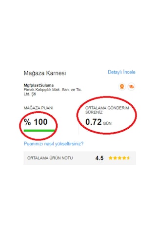 Kırmızı Debi Ayarlı Hat Üstü Damla Sulama Damlatıcı Meme