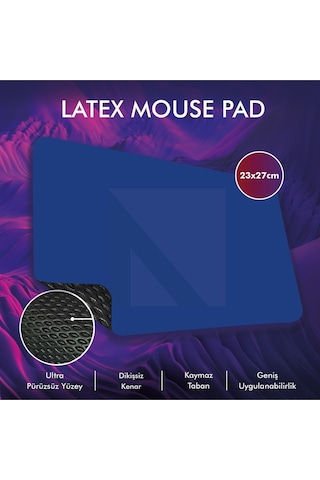 MP05 - 27x23 Medium Mavi Gaming Mousepad Ev, Ofis, Oyun