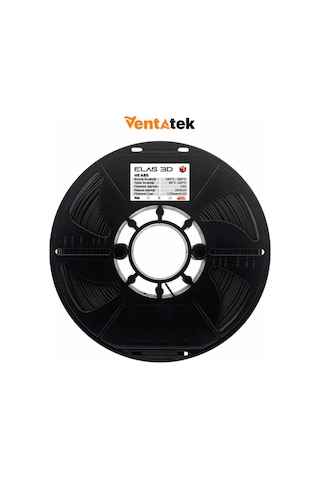 Elas 3d Siyah Hs Abs Filament - 1.75mm - 1 Kg Siyah