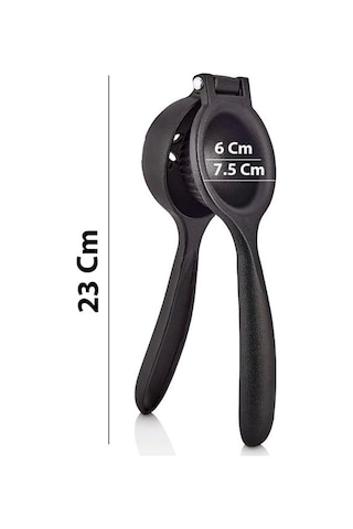 Mybru Siyah Döküm Limon Sıkacağı Narenciye Sıkacağı