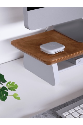 Küçük Monitör Standı Meşe