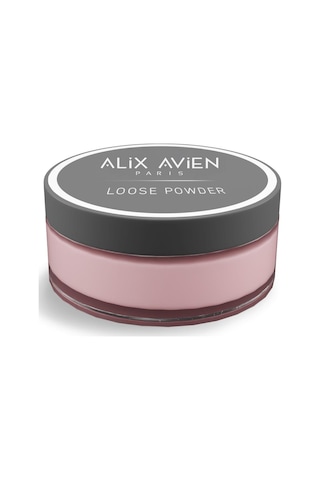 Alix Avien Renk Düzenleyici Uzun Süre Kalıcı Sabitleyici Mat Toz Pudra -color Correcting Loose Powder Baby Pink 04 Beige