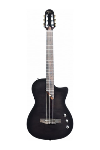 Madison Mecg-t01-bk Elektro Klasik Gitar - Siyah Profesyonel - İnce Kasa / Thin Body Siyah Parlak Cila, İnce Gövde Yapısı İle Sahne Konforu, Aktif Preamp Ve Ekolayzer Ölçüler: 65 Mm Kasa Derinliği