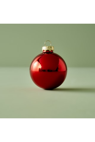 Bella Maison Christmas Yılbaşı Süsü 12'li Kırmızı 6 CM