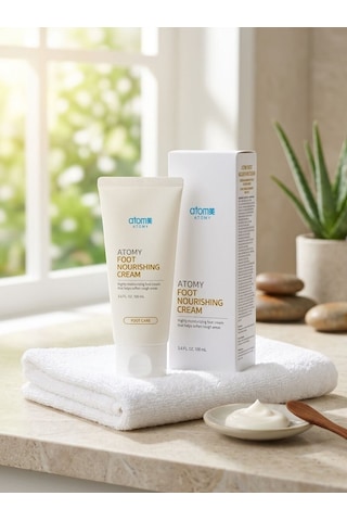 Atomy Foot Nourishing Cream - Üre Ve Seramid Destekli Topuk Çatlağı Ve Sertleşmiş Deri Karşıtı Ayak