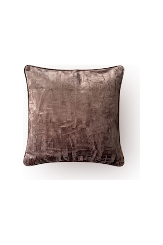 "sketch" Kadife Dokulu Kırlent Kılıfları - 45x45 Bronz "sketch" Kadife Dokulu Kırlent Kılıfları - 45x45 Bronz