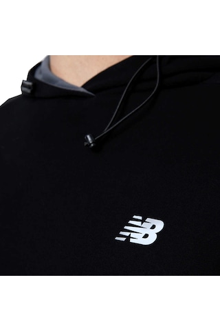 New Balance Nb Lifestyle Unisex Hoodie Siyah Unisex Sweatshirt Mnh3224-bk Siyah