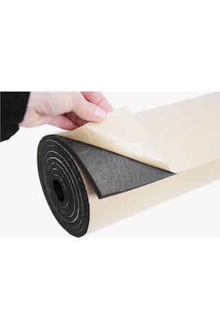 Yapışkanlı Oto Ses Yalıtım Karavan 19 Mm Kalınlık 1m² Kauçuk Tdrtr
