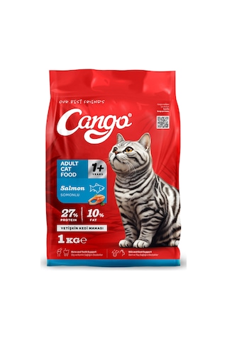 Cango Yetişkin Kedi Maması Somonlu 1 Kg