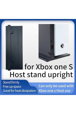 Elmpaly Xbox One S Dikey Duran Beyaz Konsol Standı Dayanıklı Abs