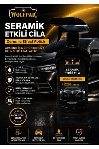 Seramik Etkili Cila