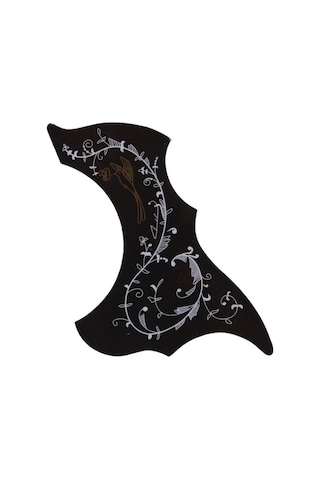 Pg150 Pickguard Gitar Pena Koruyucu Kuş Desenli Pickguard
