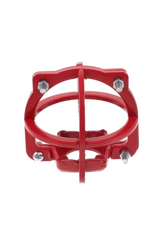 Sones Sökülemeyen Yangın Sprinkler Başlığı Koruyucu Kapak Braketi, Stil: Kırmızı 6 Noktalı Sprinkler İçin