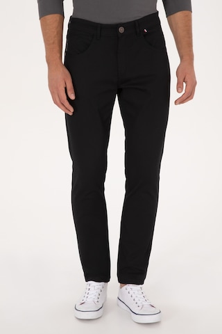 U.s. Polo Assn. Erkek Siyah Pantolon Kanvas-chino 50316835-vr046 Siyah