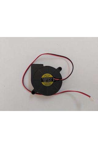 Salyangoz 3D Yazıcı Fan 5V 2 Kablo 50 x 50 x 15Mm