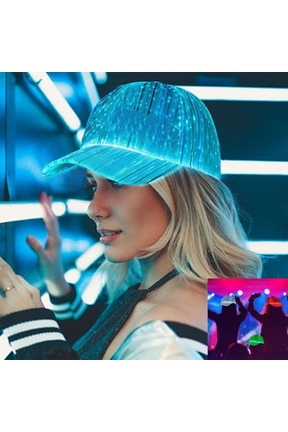 Clothing Finds Led Fiber Optik Aydınlatmalı Kapak V58wc3 Siyah