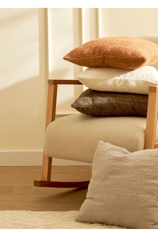 Bella Maison Pietra Basic Dolgulu Kırlent Krem 43x43 Cm Krem