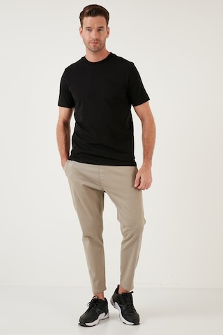 Buratti Pamuklu Regular Fit Bisiklet Yaka Basic Erkek T Shirt 59020201 Siyah