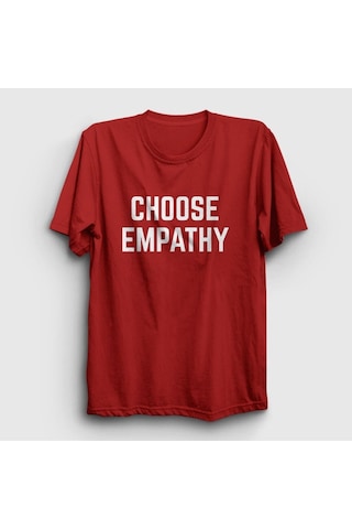 Noıssey Unisex Kırmızı Choose Empathy Selena Gomez T-shirt 319873tt