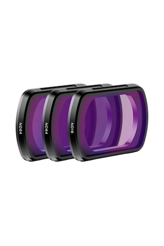Ulanzi Pk-03 Djı Osmo Pocket 3 İçin Manyetik Nd Filtre Kiti