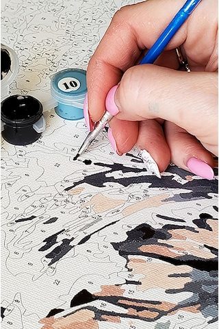 Sayılarla Boyama Seti - İlkbahar