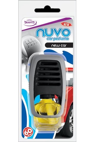 Tasotti Nuvo (New Car) Sıfır Oto Esanslı Kalorifer Geçme Koku 8ml.