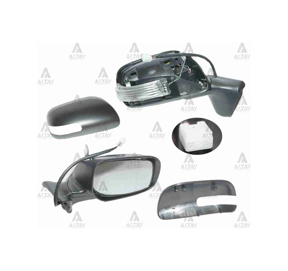 Ayna Dış Dikiz Aurıs 2010-2012 Elektrikli Isıtmalı Sinyalli Otomatik Katlanır Sağ 87901 02190