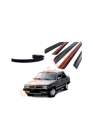 Fiat Tofaş Şahin - Doğan Uyumlu Bagaj Üstü Spoiler Mat Siyah
