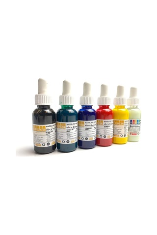 Südor Ebru Boyası Damlalıklı 30 Ml 6 Renk Sd856