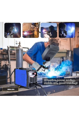 Staxx Power 200A Profesyonel Dijital Invertör Kaynak Makinesi