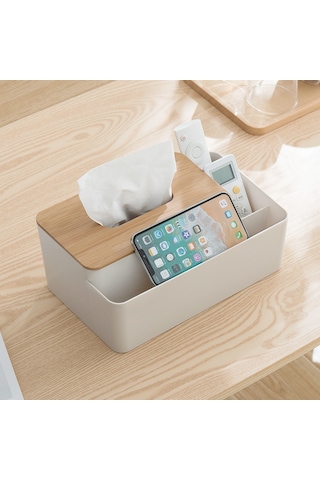 Çok İşlevli Mendil Kutusu Yüz Mendili Tutucusu Y Diğer