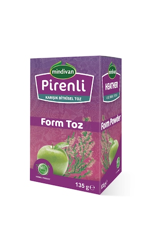 Mindivan Pirenli Karışık Bitkisel Elma Toz 135 G